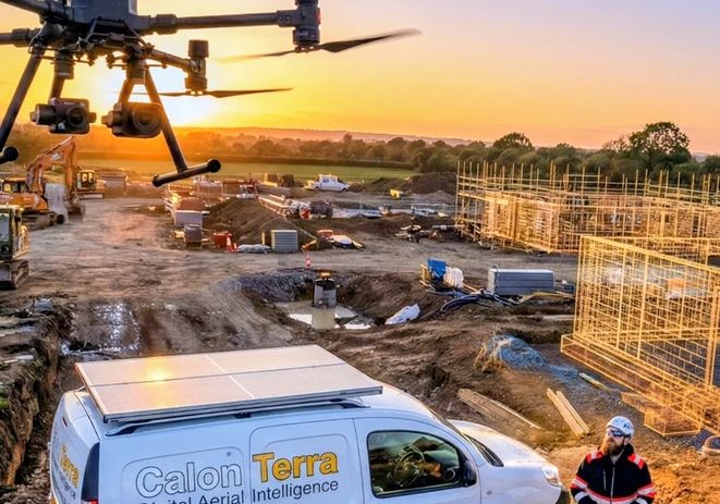 Drone Surveying South Wales Background