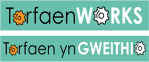 Torfaen Works / Torfaen yn Gweithio logo